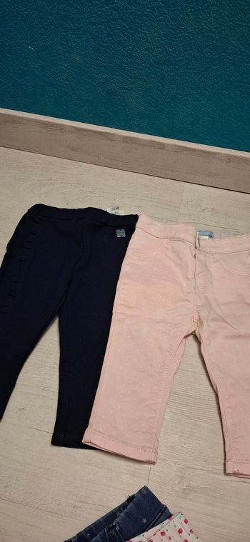2 pantalons 12 mois