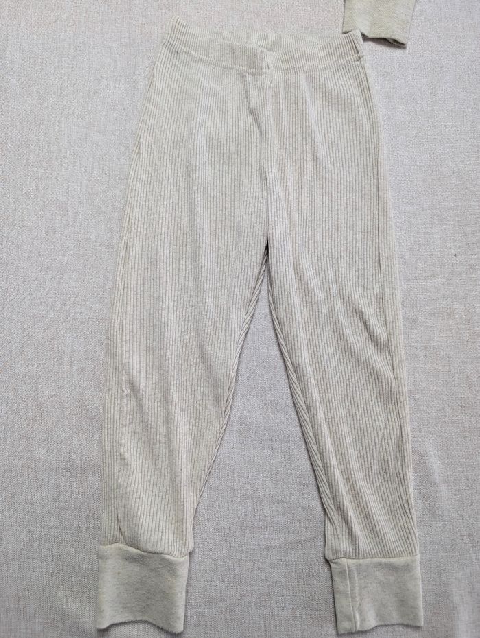 Ensemble pantalon + haut beige - photo numéro 6