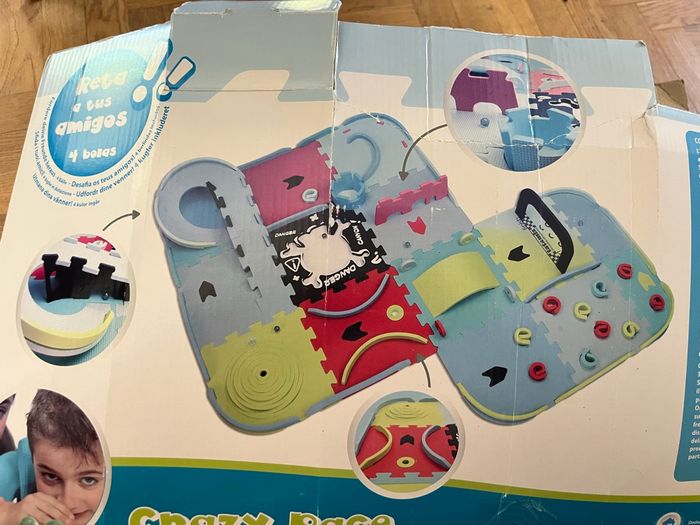 Tapis puzzle en mousse Course de billes Tatamiz - photo numéro 4