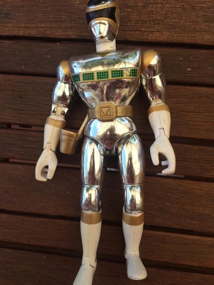 power rangers 1998 in space silver