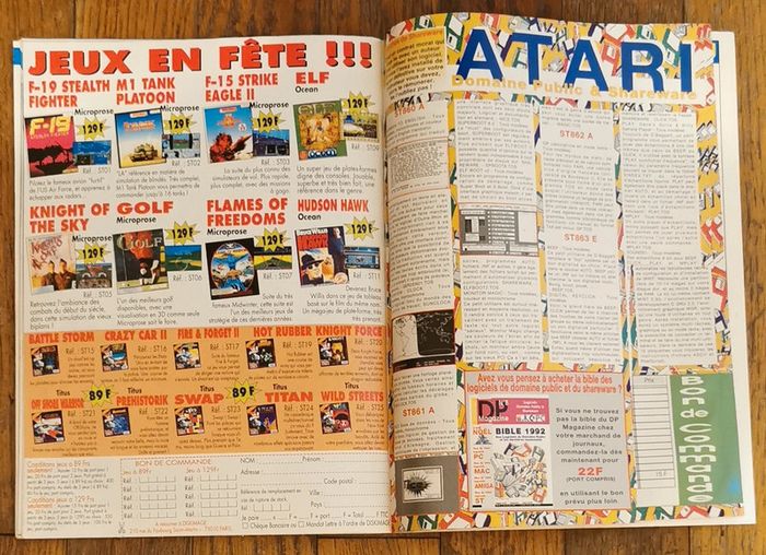 Ancien magazine ST Atari n°72 1993 vintage - photo numéro 16