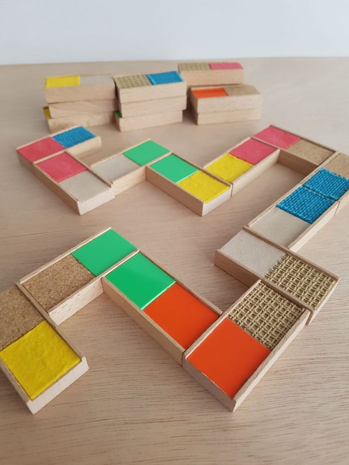 Fernand Nathan Domino tactile 1 jeu de reconnaissance tactile - photo numéro 7