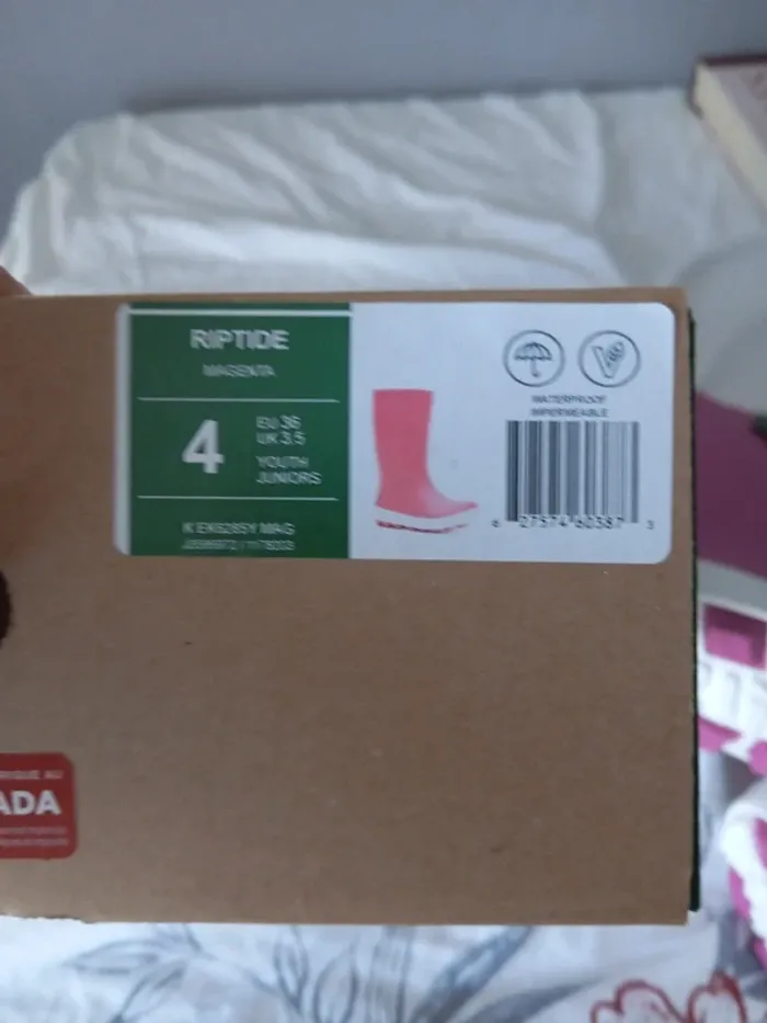 Bottes de pluie femme kamik taille 37 - photo numéro 7