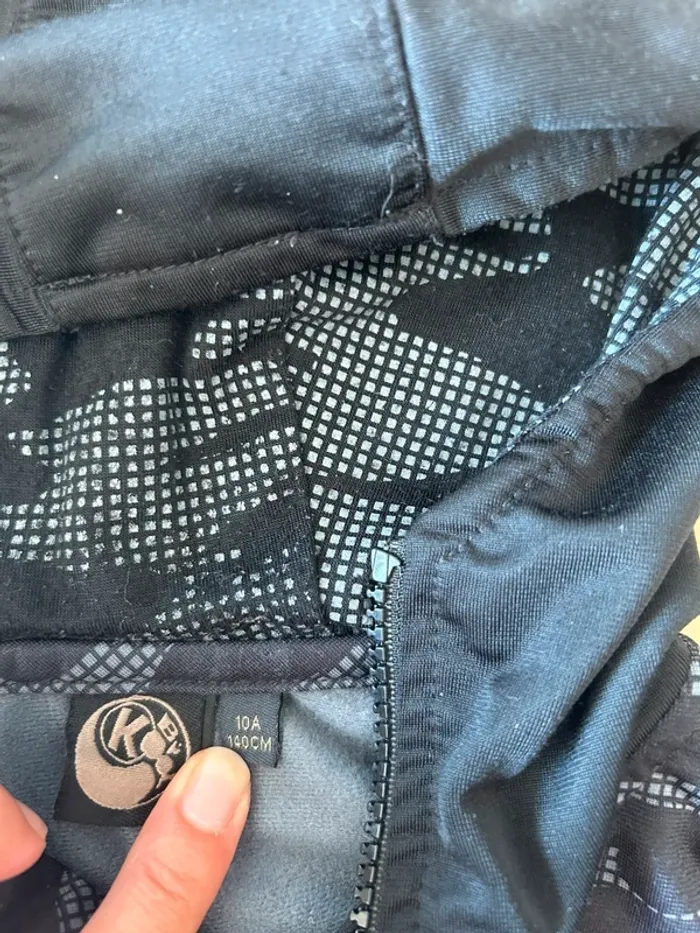 Veste de sport zippe à capuche 10 ans - photo numéro 5