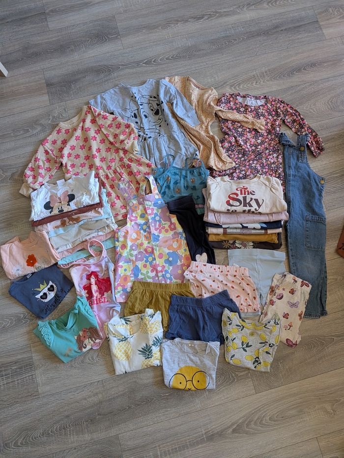 Lot vêtements fille