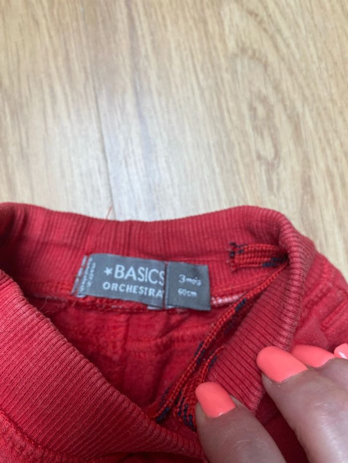 Bas de jogging rouge - photo numéro 2