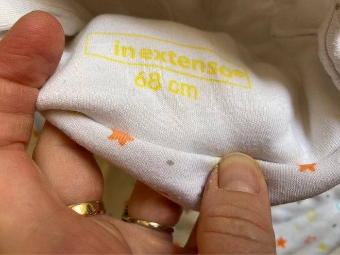 Joli ensemble 6 pièces bébé T. 6 mois/68 cm mixte neuf avec étiquette - photo numéro 9