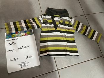 Polo garçon 18 mois