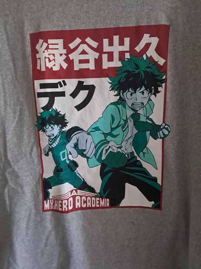 Tshirt my hero academia - photo numéro 2