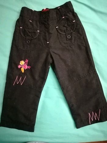 *Pantalon noir 3 ans