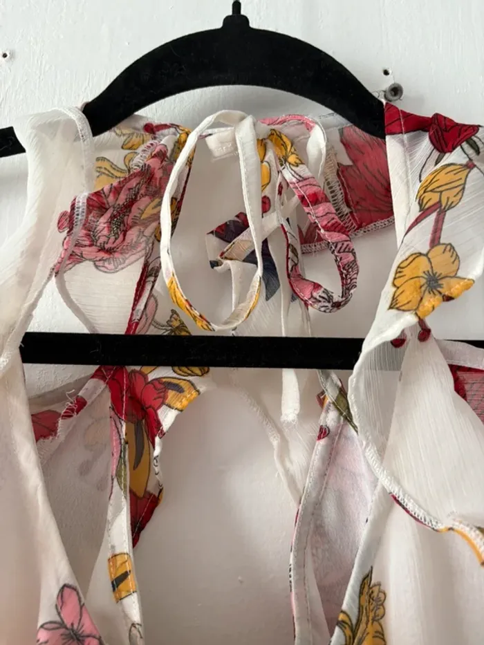 Blouse Jennyfer crème épaules ouvertes - photo numéro 4