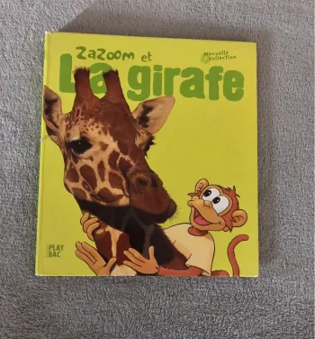 Livre enfant zazoom et la girafe