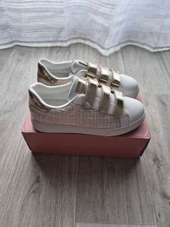 Basket findlay tweed blanche - taille 37 