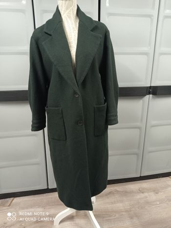 Manteau long oversize 75%laine ZARA - S