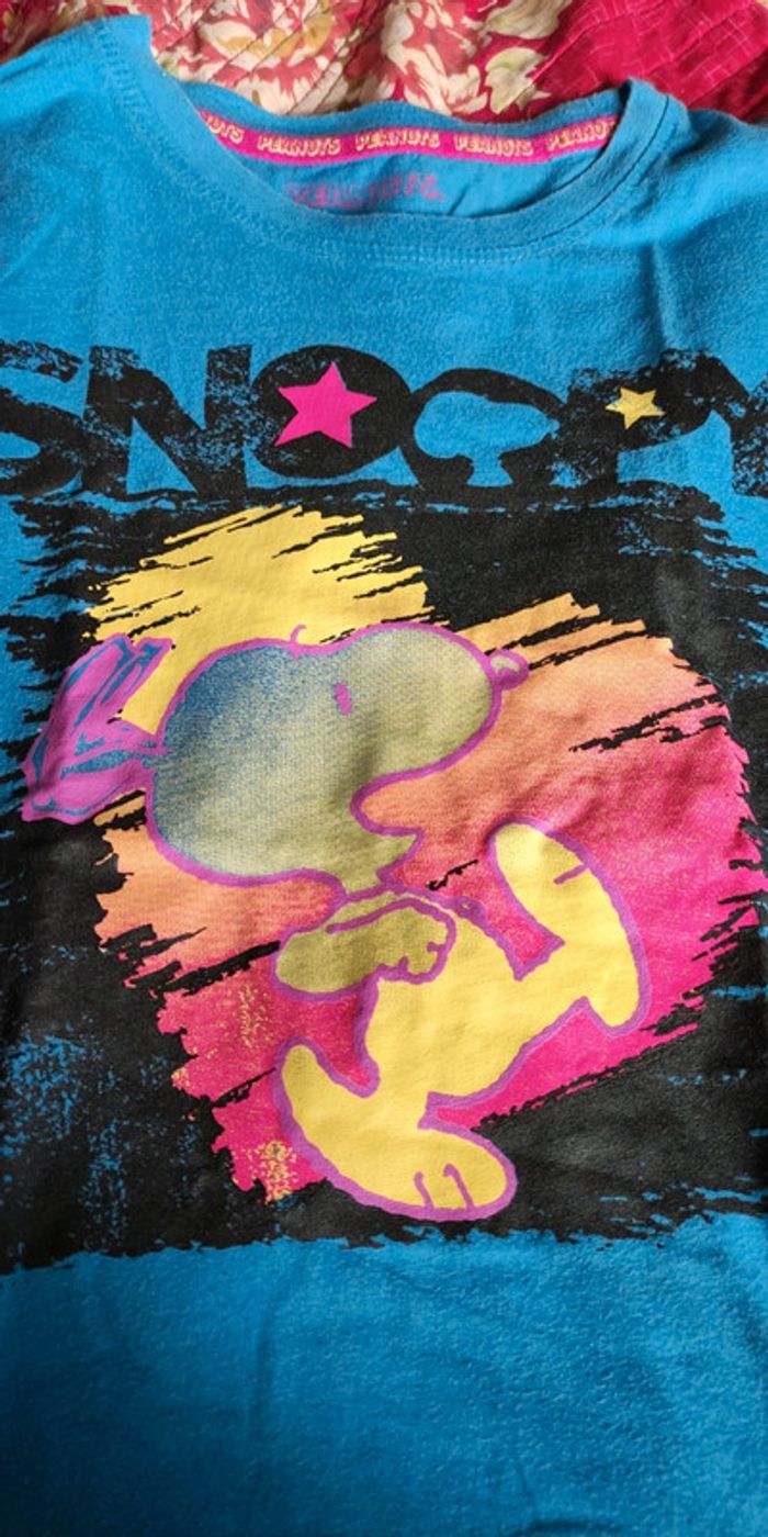 Tee shirt Snoopy 12 ans - photo numéro 2