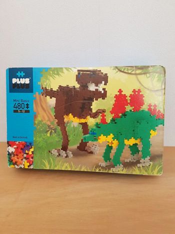 Plus-Plus basic 480 kit de construction dinosaures