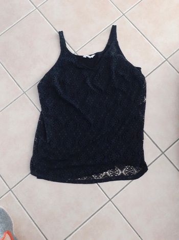 Débardeur à dentelle et doublure