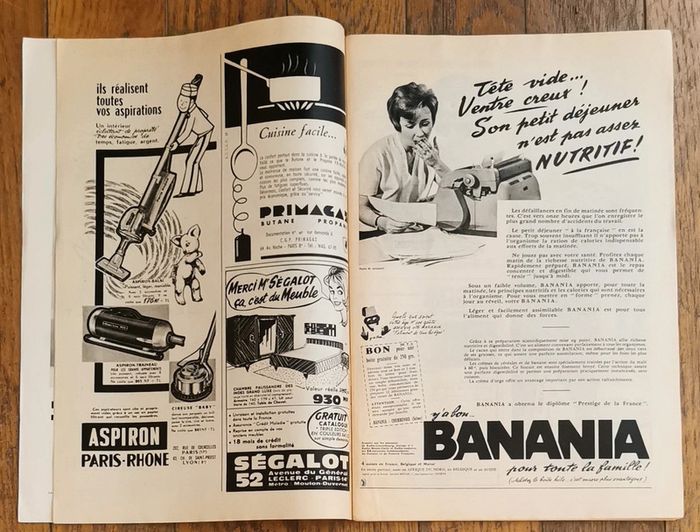 Ancien magazine 1961 Modes et travaux avec 2 patrons + supplément n°722 vintage - photo numéro 5