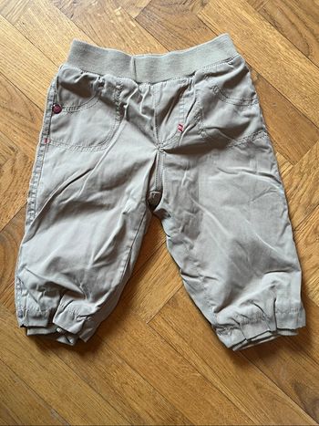 Pantalon beige Absorba 6 mois doublé