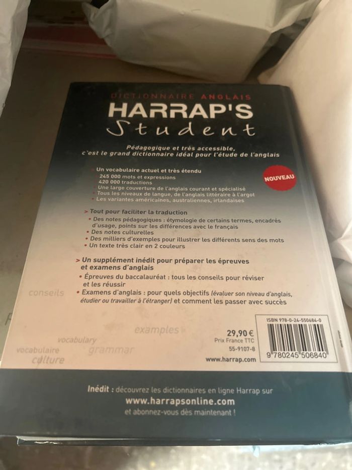 Dictionnaire français anglais - photo numéro 2