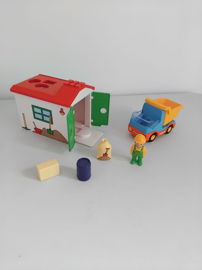 PLAYMOBIL 123 Garage et Camion