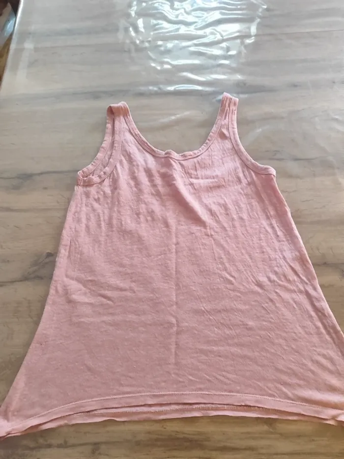 Débardeur Rose Promod Taille S Superbe État - photo numéro 3