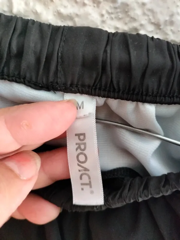 Short de sport a lacets noir T M - photo numéro 4