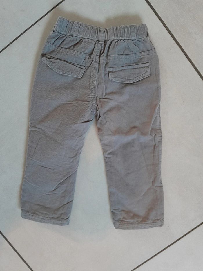 Pantalon velours 18 mois - photo numéro 2