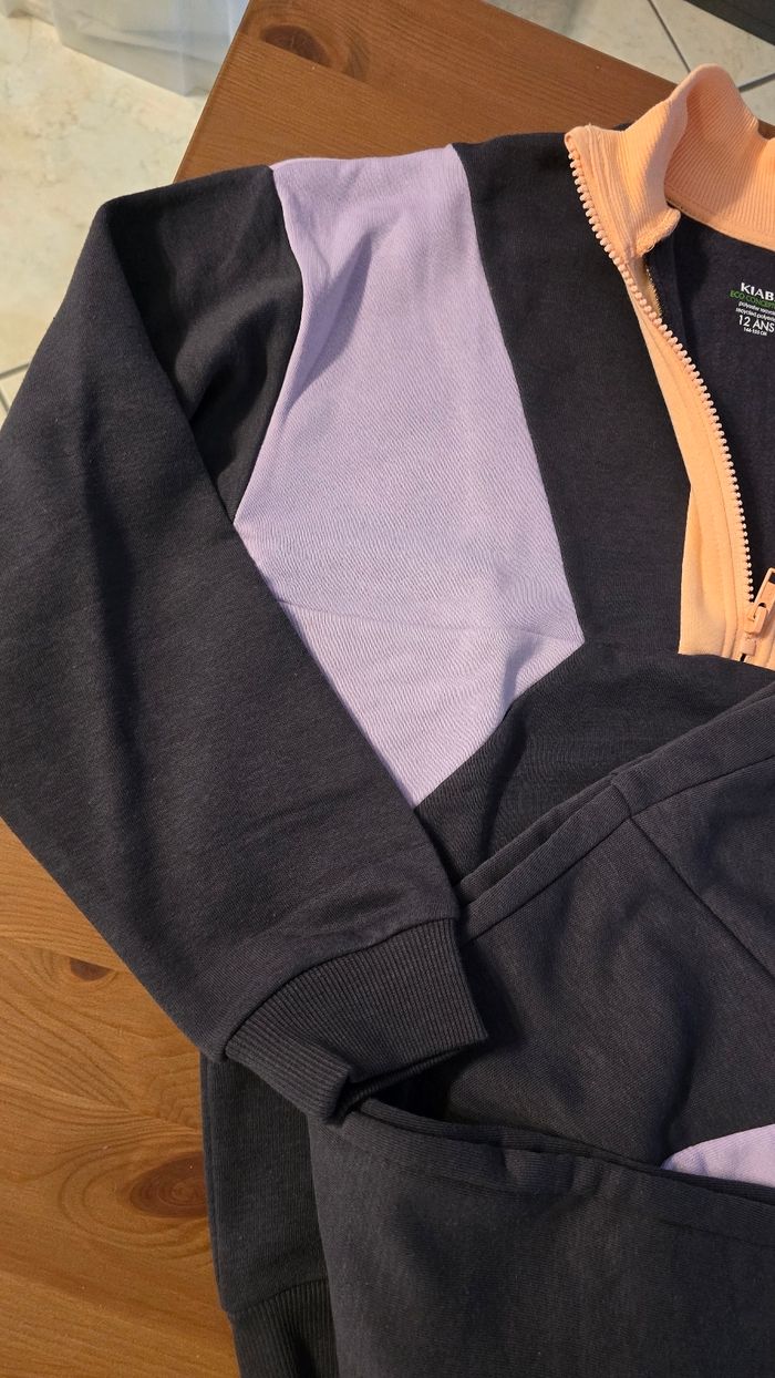 Neuf(non porté)🏷🤩🥰 sweat 12 ans et pantalon 10 ans fille 🤩🥰 - photo numéro 2