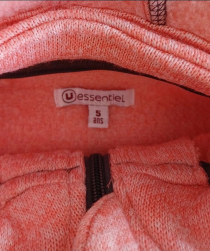 Gilet rose Essentiel U - photo numéro 3