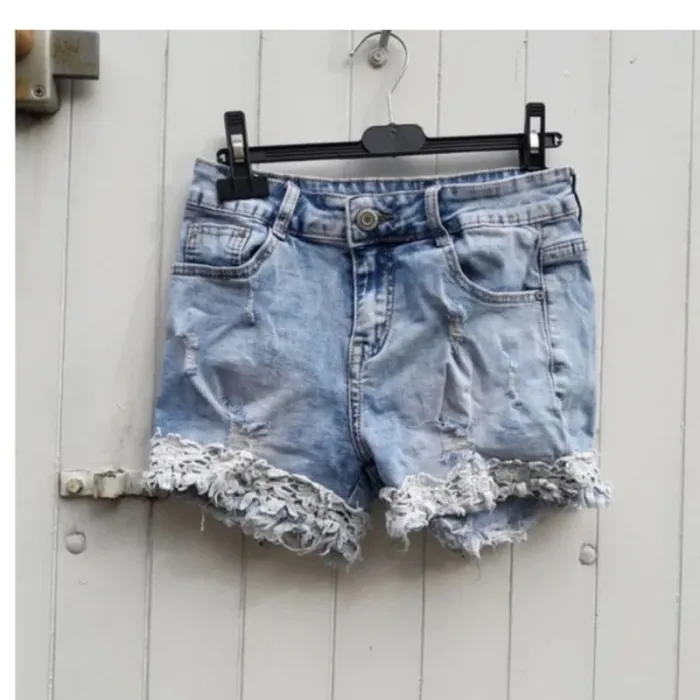 Short court en jeans femme taille 36 - Nina Carter