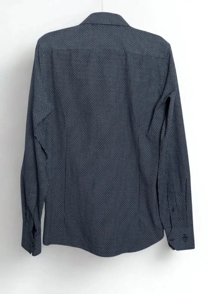 Chemise bleu coupe slim Georges Rech Taille M - photo numéro 7
