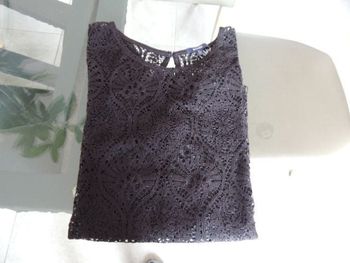 Blouse femme dentelle ajourée kiabi taille S