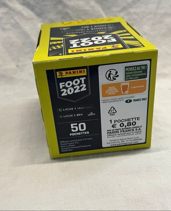 Box panini FOOT 2022 Neuve sceller - photo numéro 8