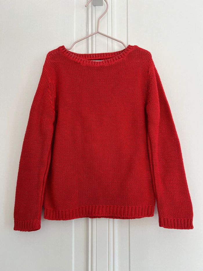 Pull kiabi rouge 3 ans