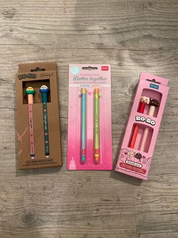 Stylos effaçables neufs Legami et Wonderful