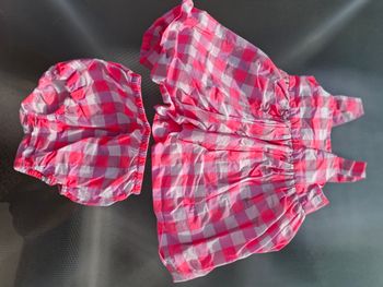 Robe jacadi avec culotte 12mois