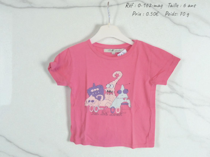 T-shirt 6 ans (0-162-mag)