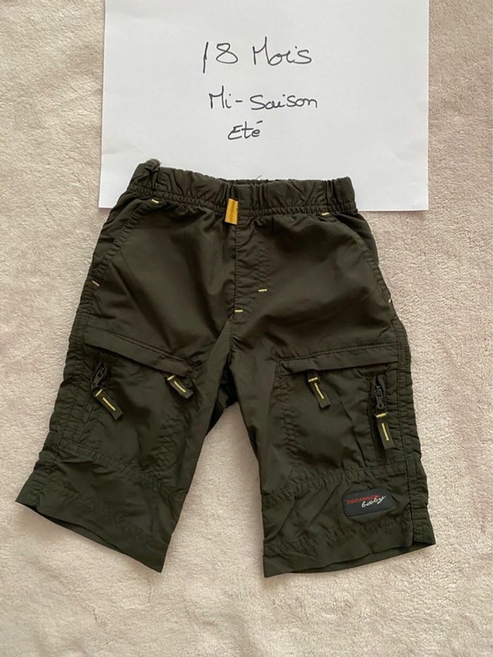 Lot 1 short neuf ajustable à la taille et 2 shorts TBE - Obaïbi, ZARA et autre - 18 mois - photo numéro 11