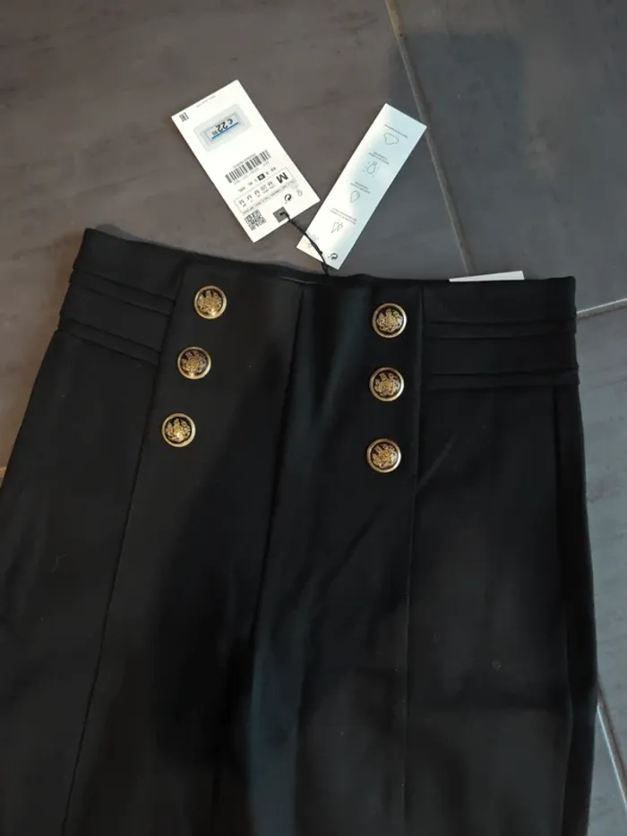 Pantalon zara neuf m - photo numéro 2