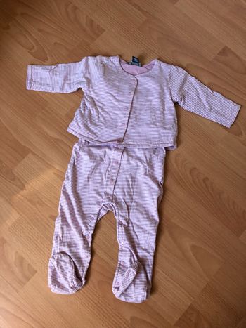 Bel ensemble pyjama fille T. 12 mois/74 cm Orchestra TBE