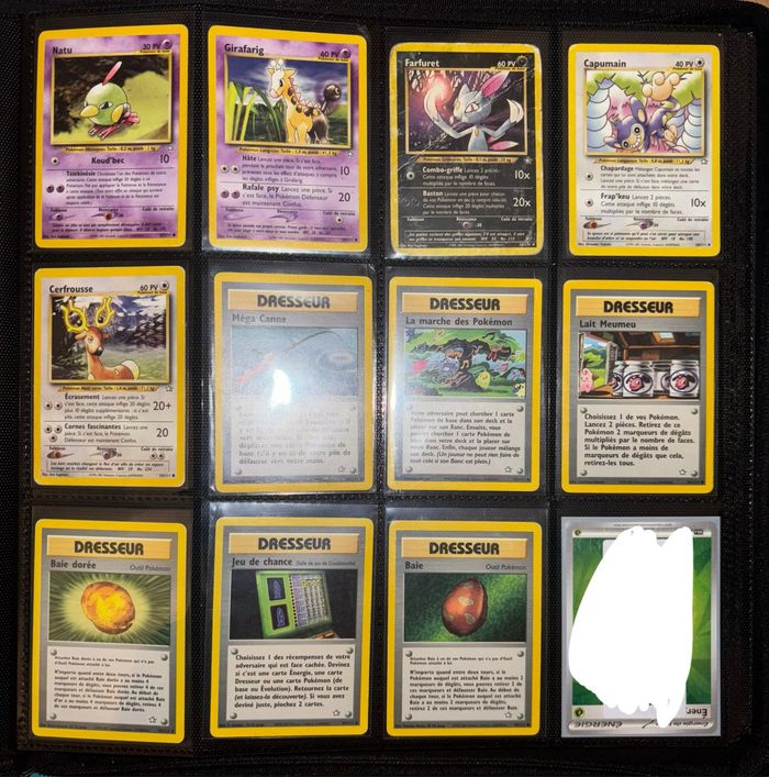 Lot de 22 cartes Pokémon Neo Genesis FR - photo numéro 2