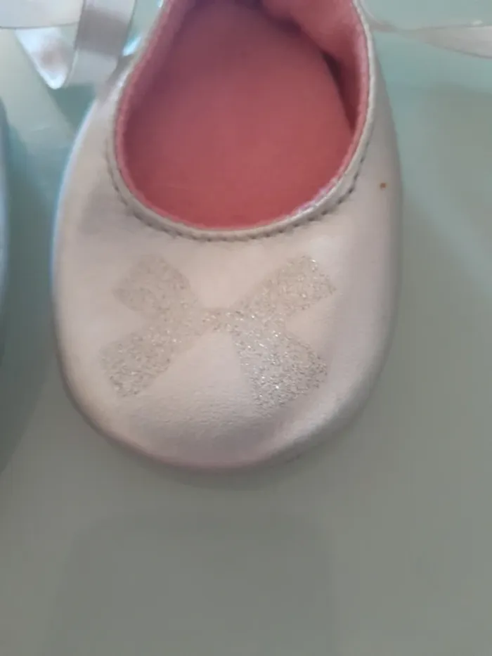 Chaussure bébé fille à lacet - photo numéro 4
