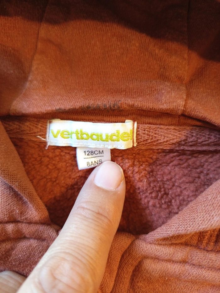 Sweat zippé à capuche Vertbaudet - photo numéro 5