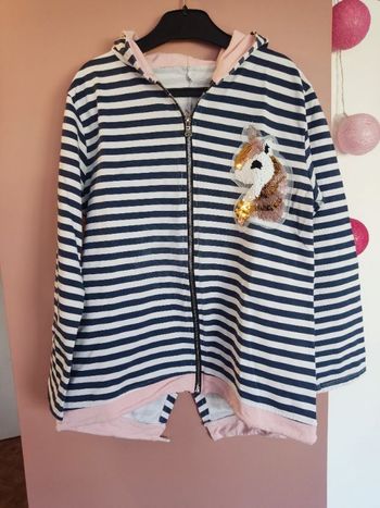 Veste licorne a sequins réversibles