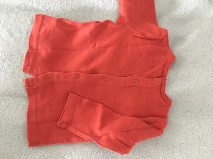 Ensemble salopette + t-shirt manches longues petit béguin 9 mois - photo numéro 9