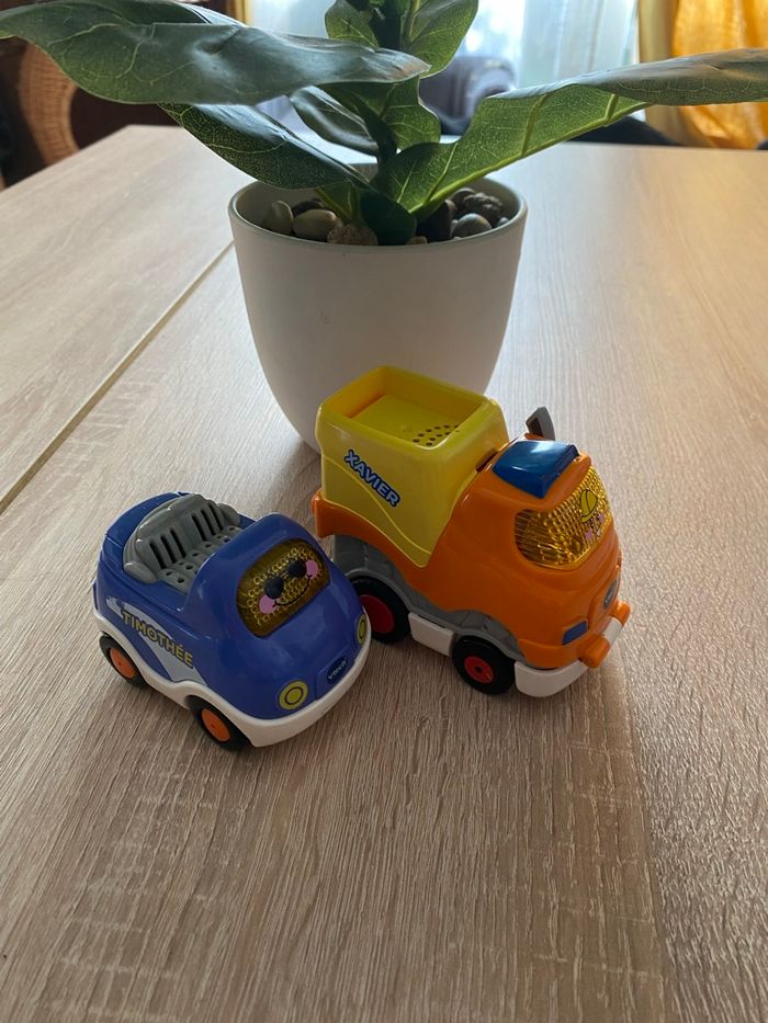 Duo voiture tut tut bolide Xavier Timothée