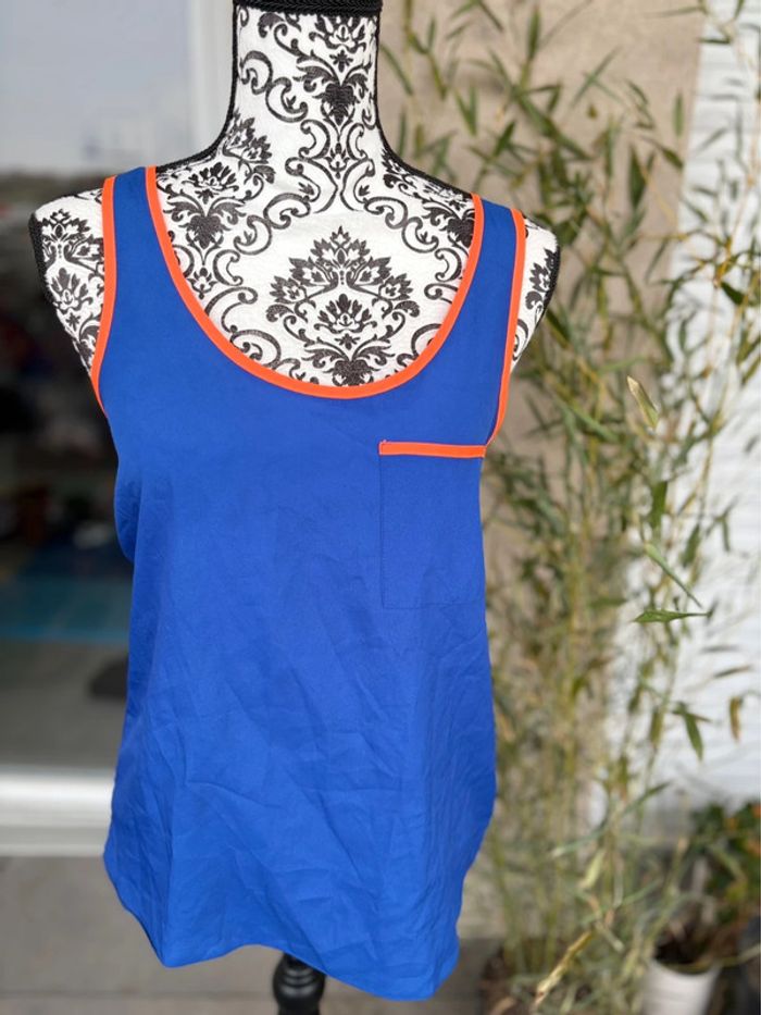 Jolie débardeur asos bleu électrique, taille s (taille36)