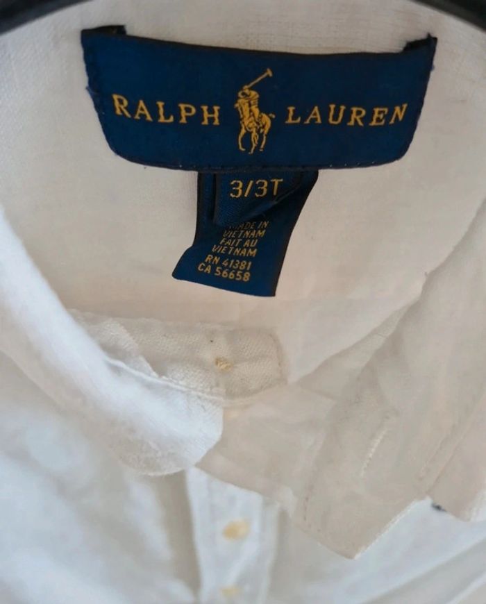 Chemise Ralph Lauren 3T - photo numéro 4