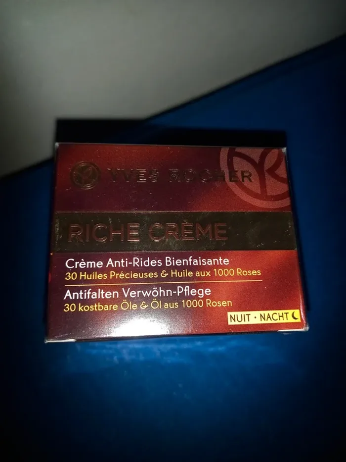Riche crème anti-rides yves rocher nuit neus sous cellophane blister - photo numéro 3